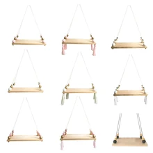 Домашняя настенная подвесная деревянная декоративная доска с скандинавскими бусинами подвесная полка для хранения вещей детская комната Домашний декор для стен 1 шт