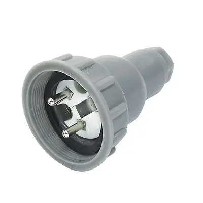 

High Quality AC 250V 10A Plastic Housing 2P+E Waterproof Marine Plug CTF2-2