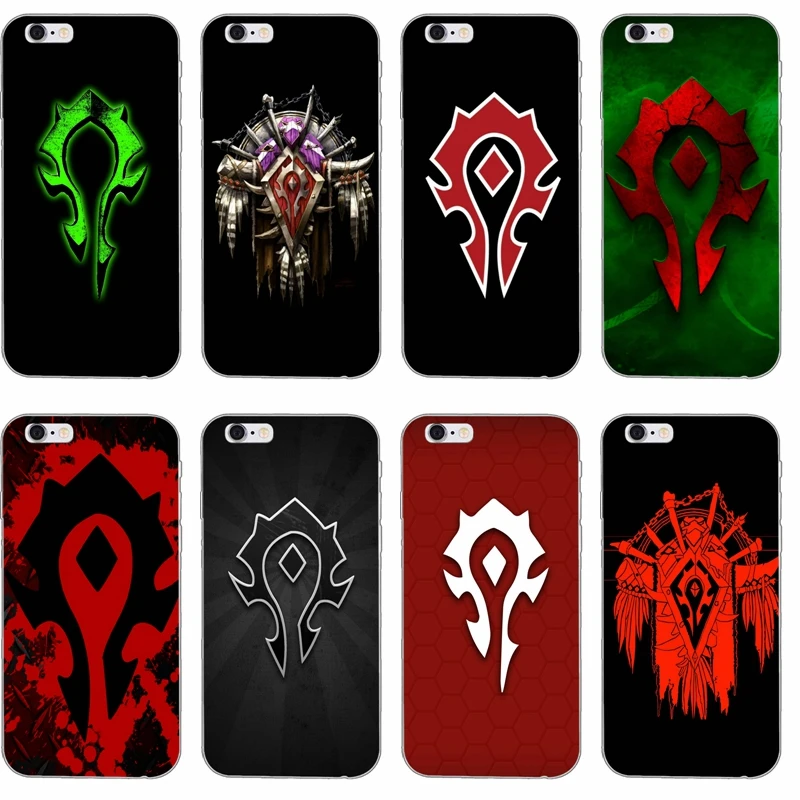 

game WOW World of Warcraft horde Soft phone case For Xiaomi Mi A2 6X 8 SE Lite Mix Max 3 Redmi S2 6A Note 6 Pro Pocophone F1