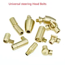 2 шт./лот M10 универсальная рулевая головка болты 10 мм Женская/Мужская Резьбовая трубка для люстры коридор/крыльцо/бар лампа
