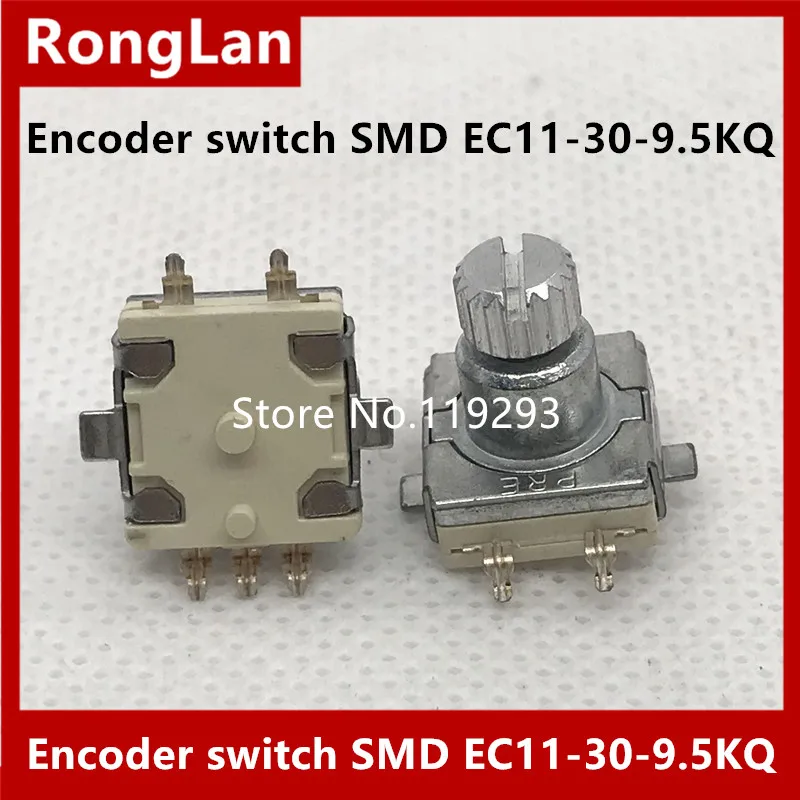 

[BELLA]ENCODER car audio digital potentiometer rotary encoder switch SMD EC11-30-9.5KQ--10PCS/LOT