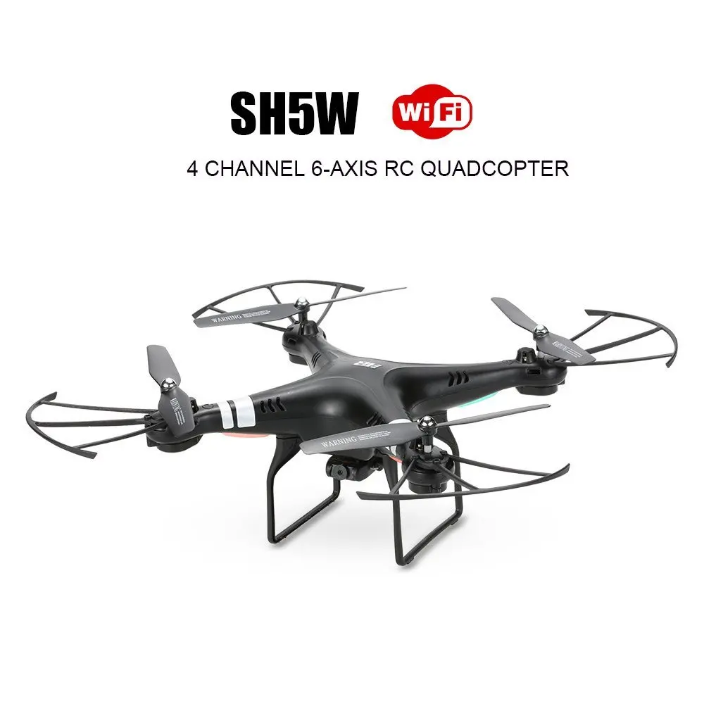 Обновленный SH5HW 2 4G 4CH 6-осевой Wi-Fi FPV Дрон МП камера с высоким удержанием головы
