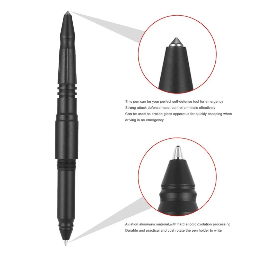 

Self Defense Tactical Pen Anti-skid Hard Anodic Oxidation 3 Defensa Personal Tactico Survival Tactical Pen Aviation Tools