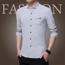 Новое поступление бренд Для мужчин летние Бизнес рубашка Рубашка с короткими рукавами отложной воротник рубашка-Смокинг Рубашка Для мужчин рубашки больших размеров M-4XL