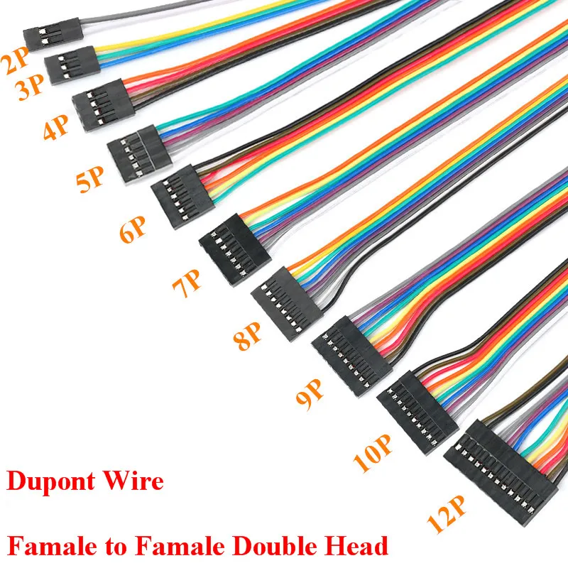 Female To Female Connector with 20cm Dupont Cable Wire (1)