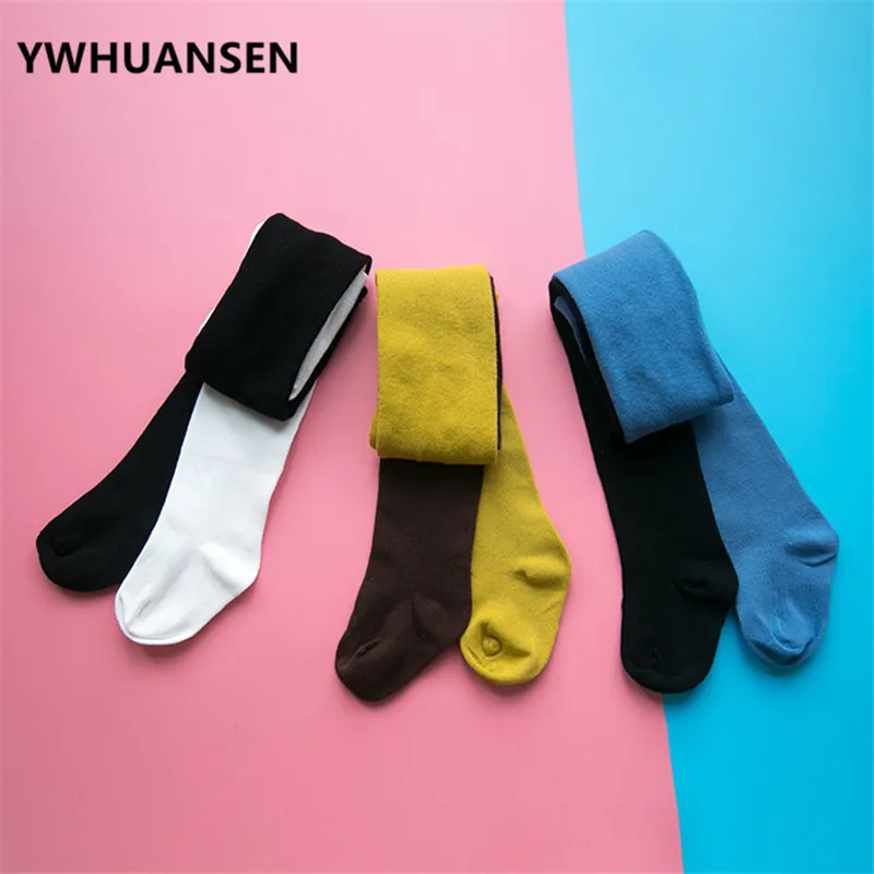 YWHUANSEN модный пэчворк Детские Колготки хлопковые колготки для мальчиков 2018