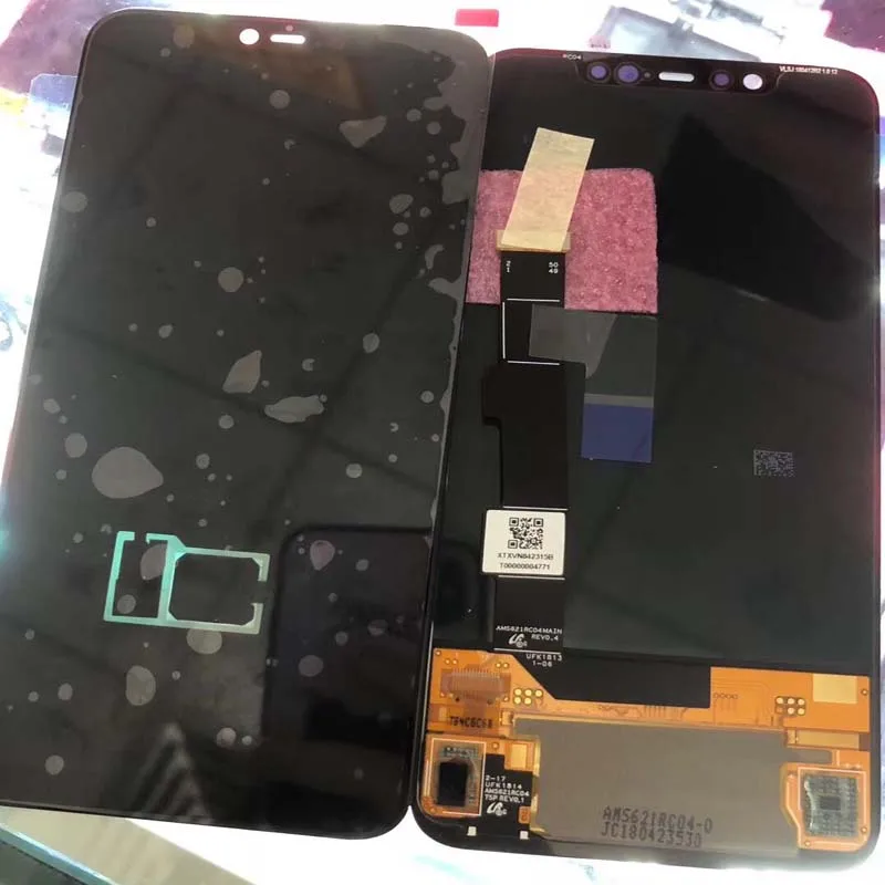 6,2" AMOLED lcd для Xiaomi Mi 8 дисплей Mi8 lcd сенсорный экран дигитайзер замена 2248x1080+ Инструменты+ двойная лента