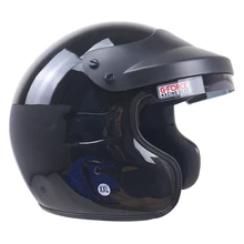 Car helmet Open face motorcycle helmet Snell helmet DD ring buckle STG Fire retardant motorcycle helmet Fiberglass Shell