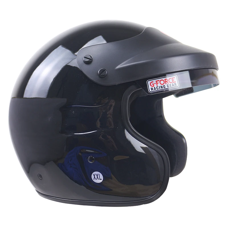 - Car helmet Open face motorcycle helmet Snell helmet DD ring buckle STG Fire retardant motorcycle helmet Fiberglass Shell