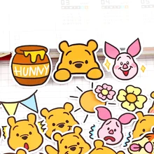 39pcs pack Cute bear avatar Stickers for Car Styling Bike Motorcycle font b Phone b font