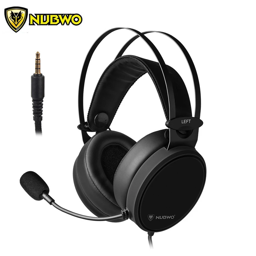 NUBWO N7 PS4 Headset Best Gamer casque Stereo Gaming Headphones with Mic for PC/New Xbox One/Laptop/Nintendo Switch