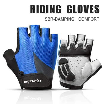 

Summer Cycling Anti-slip Anti-sweat Men Women Half Finger Gloves Breathable Anti-shock Sports Gloves MTB Bike Bicycle Glove