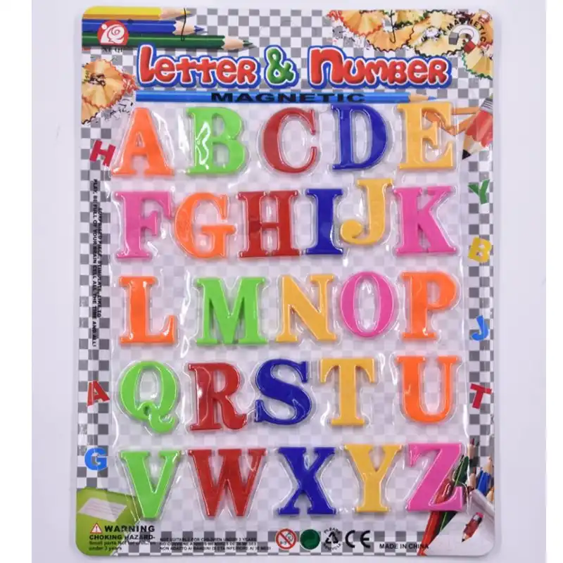 fridge alphabet magnets