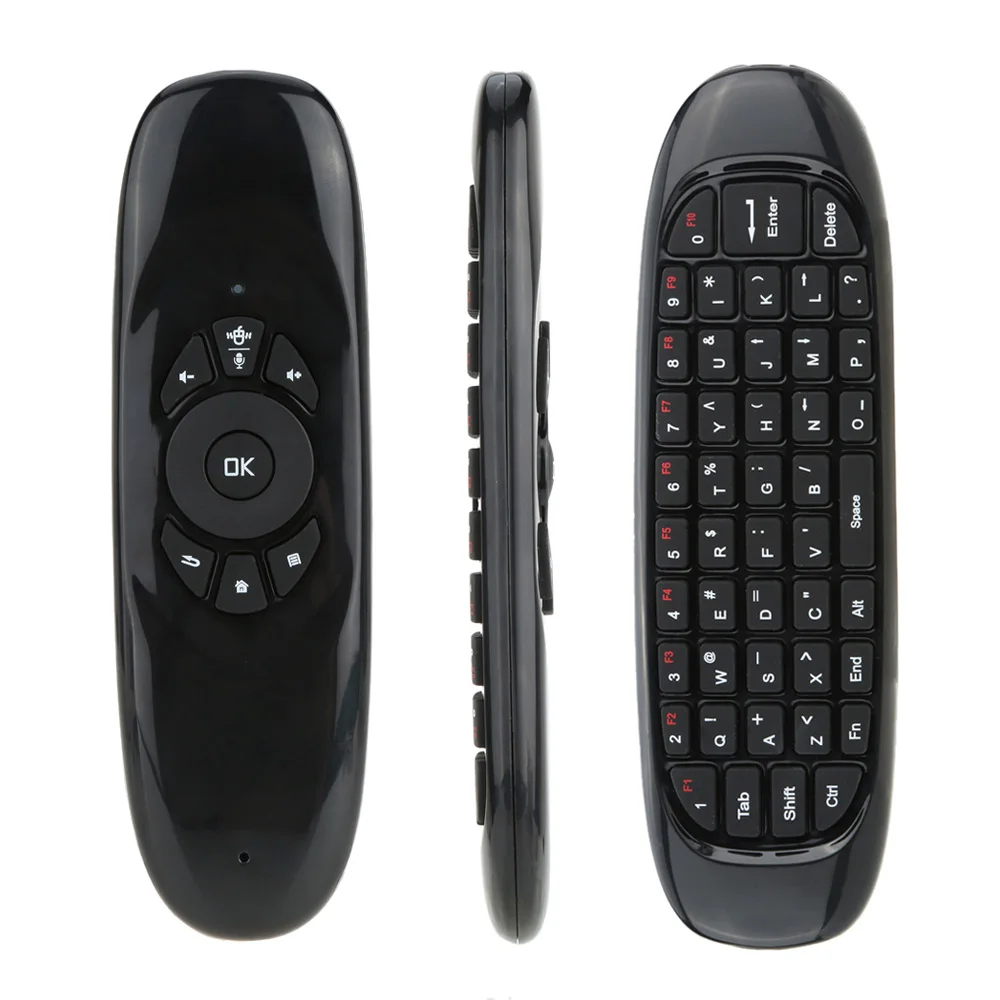 C120 с микрофоном гироскоп микрофон Беспроводная Клавиатура Fly Air мышь 3D датчик