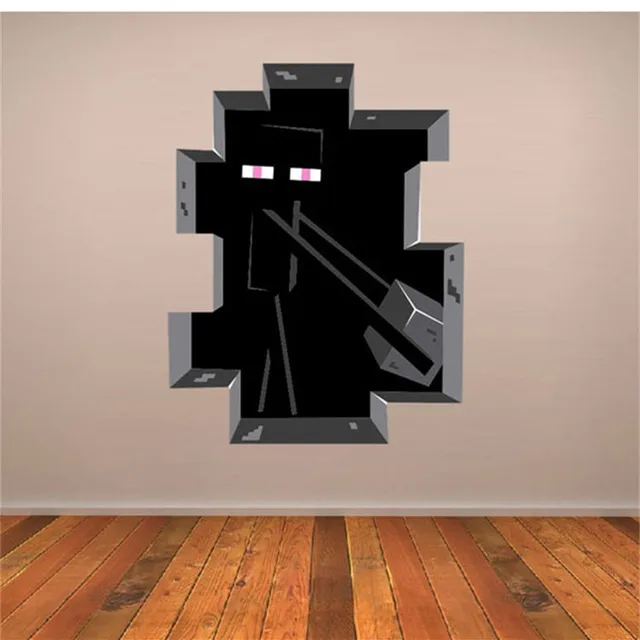 Buy Latest Game Minecraft Enderman Wall Stickers Home