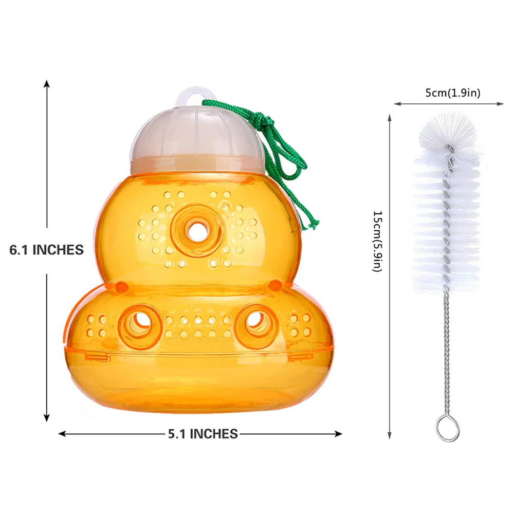 4 шт./2 шт./1 шт. ловушка для ОС Hornets ловушки щетка для чистки дома на открытом воздухе сад ОСА мухи насекомые дерево подвесная ловушка убийца