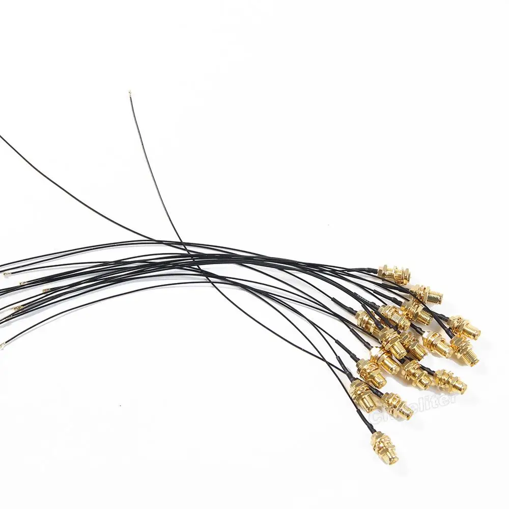 Антенна для кабеля Pigtail 100Set U.FL MHF4 NGFF/M.2 9260NGW AC Intel AX200NGW 7260NGW 8260NGW 8265NGW Wi-Fi беспроводной