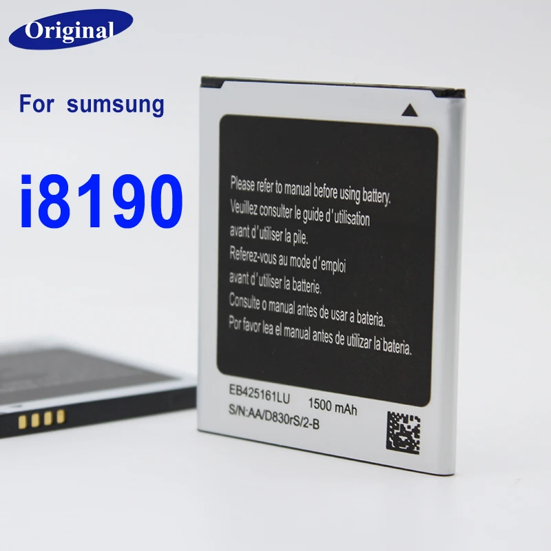100 Original Replacement Battery For Samsung Galaxy S3 Mini S3Mini GT