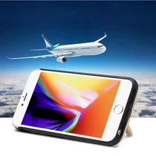 Jlw 5500 мАч Батарея Зарядное устройство чехол для iphone 8 7 6 переносной Запасные Аккумуляторы для телефонов внешний Батарея клип телефон чехол для Iphone 8/7/6