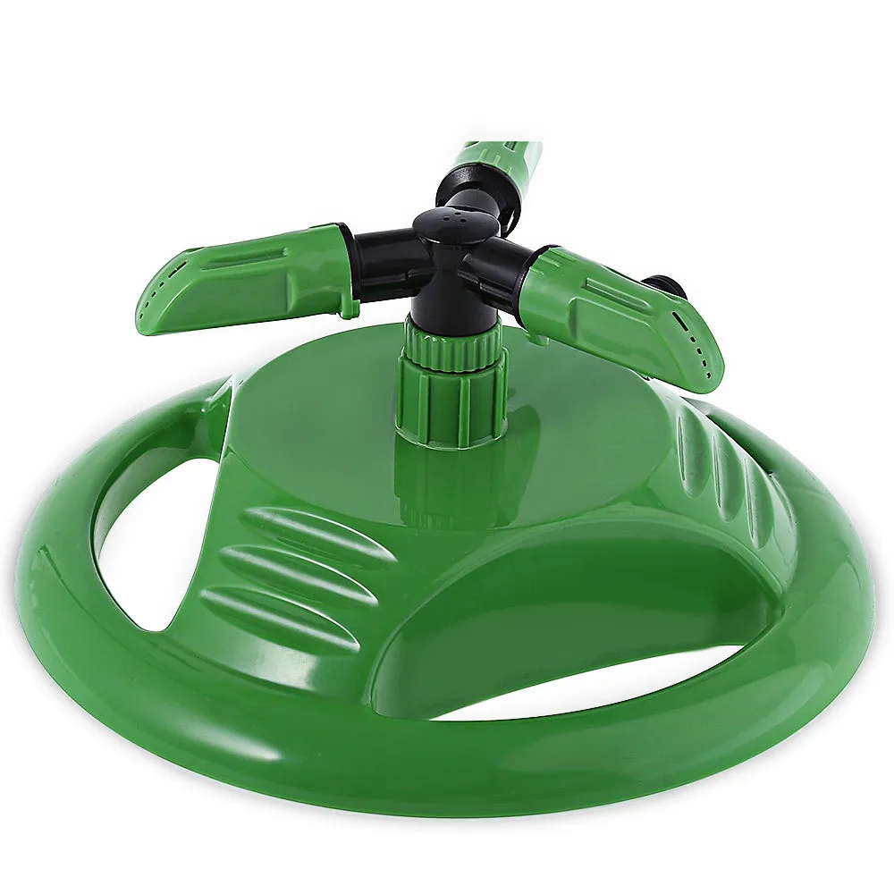 Garden 360-degree Rotary Garden Lawn Sprinkler Automatic Water Spray Irrigation Watering with Plastic for Garden Greenhouse 03