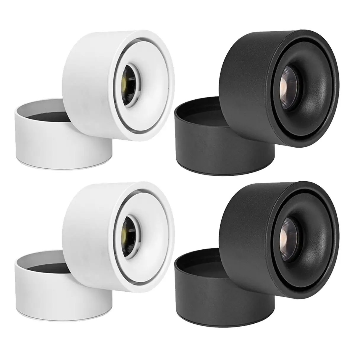 

LED Spotlight 10W COB Surface Mounted Ceiling Spot light LED Lighting Ceiling Bedroom Fixture Decoration 360 Degree Adjustable