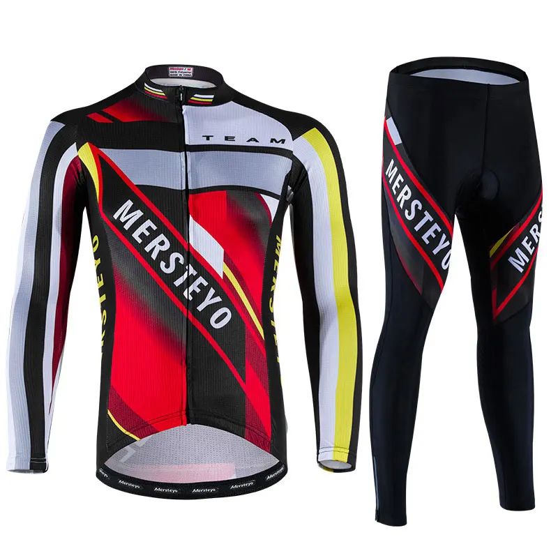 

New Men Cycling Jersey MTB Bicycle Clothes Male Ciclismo Long Sleeves Road Bike Clothing Riding Shirt Team Jersey Custom Design