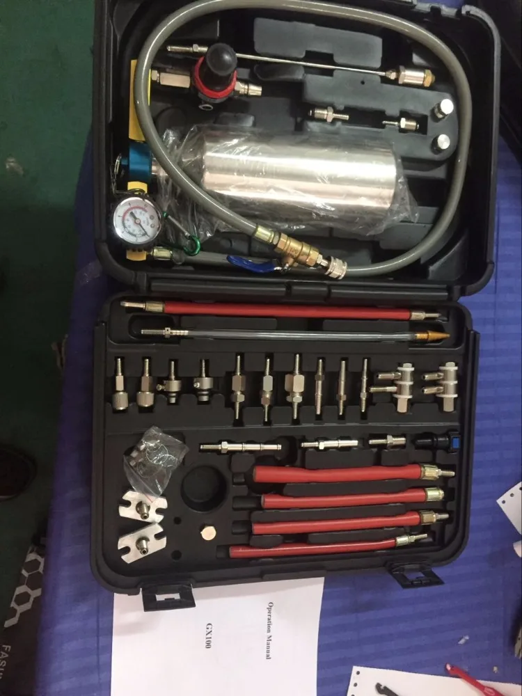 

High quality NON-DISMANTLE Cleaning tool GX100 for Fuel Injector Cleaner tester Machine nozzle washing machine