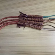 Новое поступление 60 см для верховой езды, кроп ручной работы, плетеные Хлысты для скачек, конный спорт, кожаные хлысты, гоночные хлысты