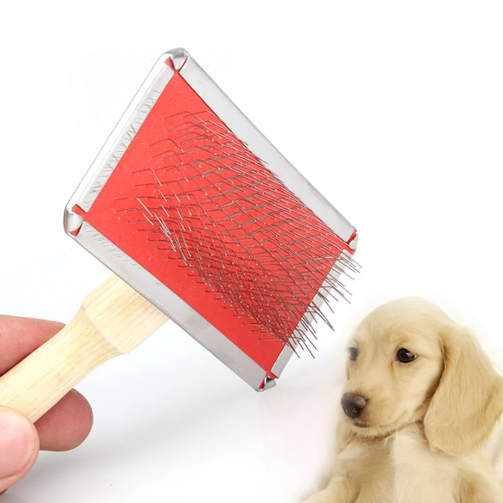 1 Pc Needle Comb for Dog Cat Yokie Gilling Brush Dog Rake Comb Pet