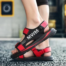 Лидер продаж; брендовые сандалии; парусиновые мягкие мужские повседневные туфли; легкие пляжные дышащие сандалии; летняя прогулочная мужская обувь