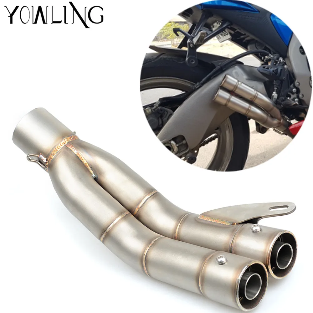 51MM Motorcycle Scooter Exhaust Pipe Muffler For Honda CB 599 919 400 600 HORNET CBR 600 F2 F3 F4 F4i 900RR VTX1300 NC700 S/X