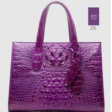 ouluoer Real crocodile Thailand new luxury women handbag is a bag of real crocodile leather women bags