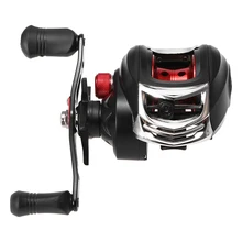 17+ 1BB левая/правая Рыболовная катушка с мягкой ручкой 7,1: 1 приманка литье рыболовное колесо магнитный тормоз