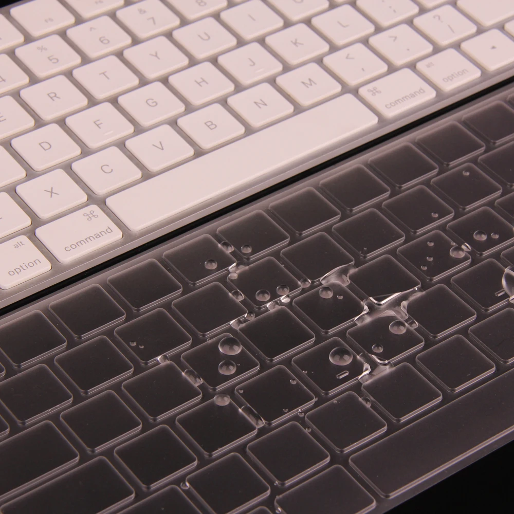 XSKN бренд, для Apple Magic Keyboard прозрачный ТПУ водонепроницаемый чехол для клавиатуры ноутбука защитная пленка, версия США