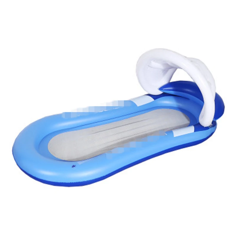 Унисекс надувной плот ПВХ водный гамак аксессуары для бассейна пляжный поплавок надувной матрас водные игрушки для вечерние - Цвет: blue