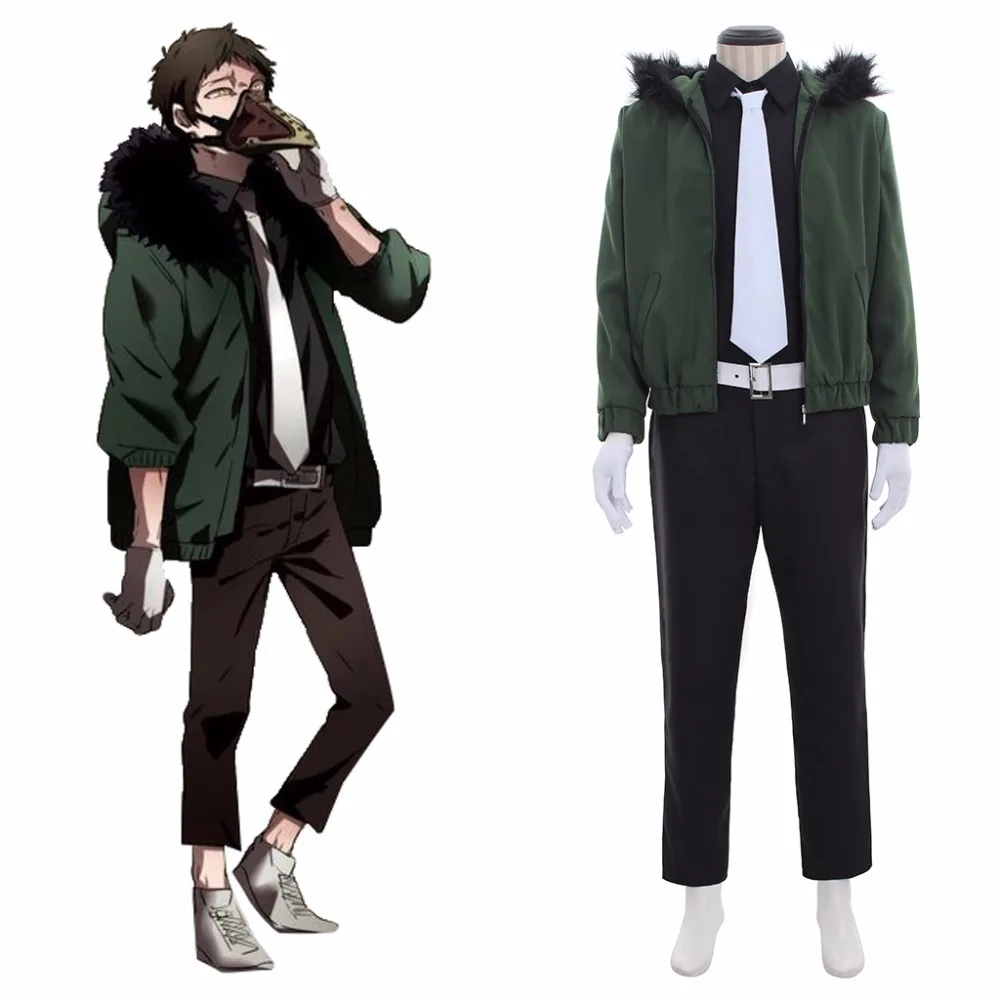 

Custom Made Anime My Hero Academia Boku no Hero Akademia Kai Chisaki Cosplay Costume Adult Halloween Cosplay Costume L0516