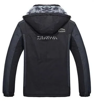 para Homens Jovens Jaqueta de Inverno ao ar Montanhismo à Prova de Vento Roupas de Pesca à Prova Livre Tamanho Grande Pesca Camada Única Seção Fina d' Água 8 Fina Montanhismo à prova de Vento Roupas de Pesca À Prova D' Água
