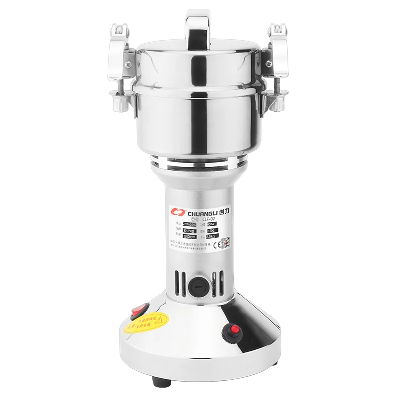 Chinese Herbal Medicine Home Small Whole Grains Grinder Powdering Machine Superfine Grinding Blender Chinese Herbal Medicine Home Small Whole Grains Grinder Powdering Machine Superfine Grinding Blender