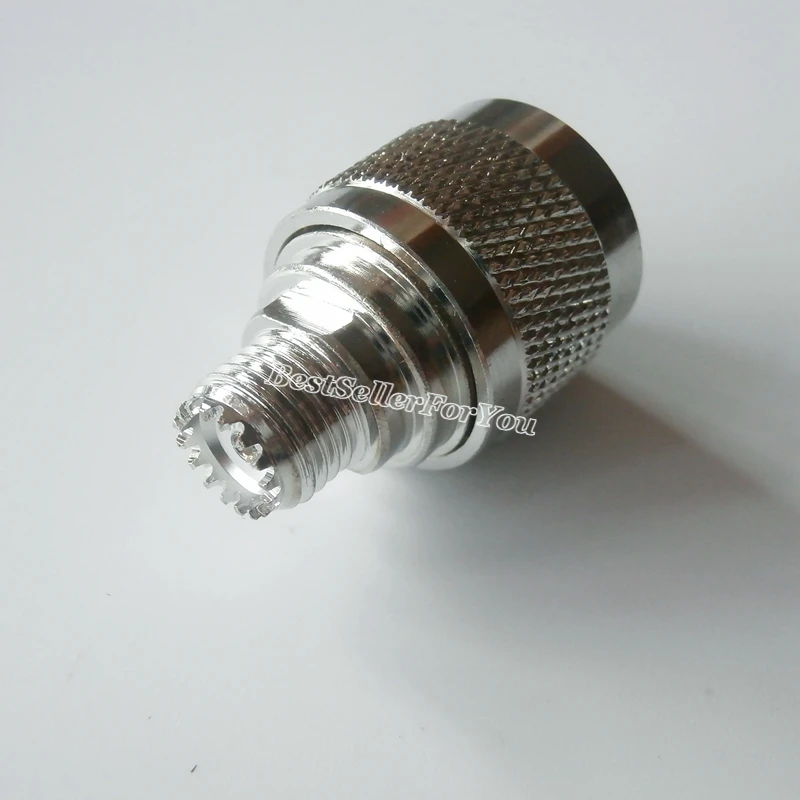 1 шт. RF адаптер Mini UHF Female Jack to N Male штекер connector|Соединители| |