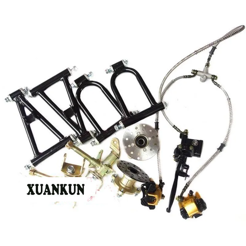 

XUANKUN Antenna Car Modified Front Disc Brakes Arm Kit Steering Knuckle Body Assembly