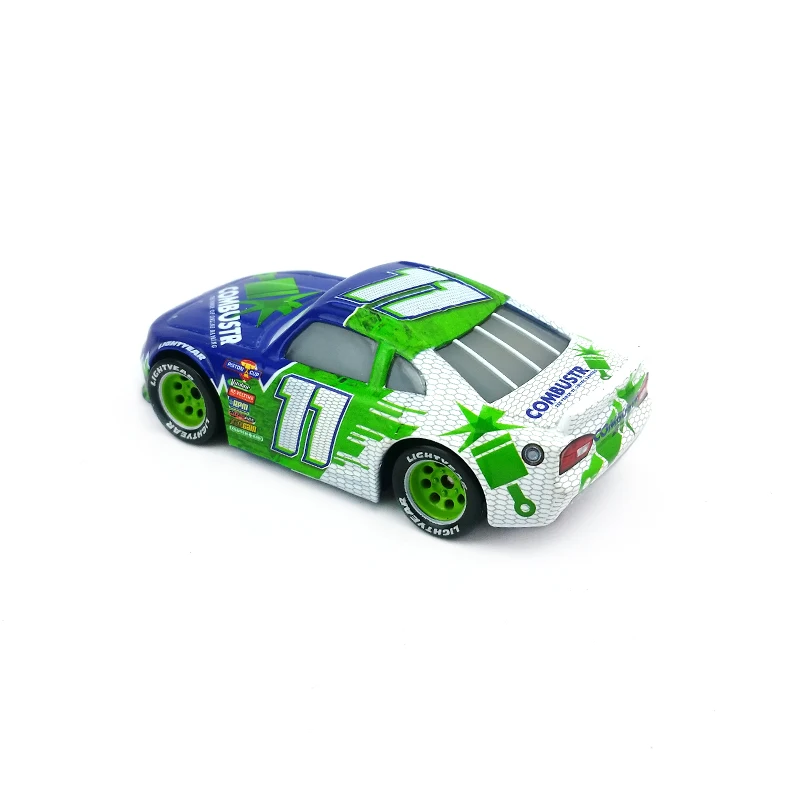 Disney Pixar Cars 3 № 11 чип Gearings 1:55 литья под давлением Металл Игрушечная машина из сплава