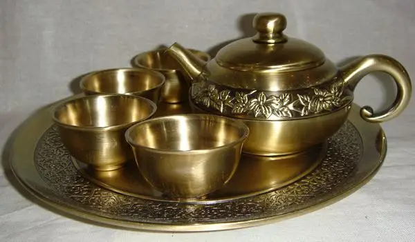 Manufacturers selling 100% Genuine Tinwares russia tinwares tea set wine unique crafts | Дом и сад