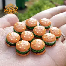 Кукольная Миниатюра 1:12 Кондитерская ручной работы питания гамбургер кухня питания деко 10 шт