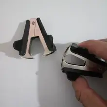 200 PC портативный мини анти-степлер штапельный гвоздь съемник для 12# степлер аксессуары для офиса школьные принадлежности цвет случайный