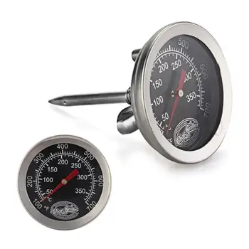 

Practical Stainless Steel Cooking Oven Fryer BBQ Barbecue Probe Thermometer Food Meat Gauge 350 Degree Centigrade