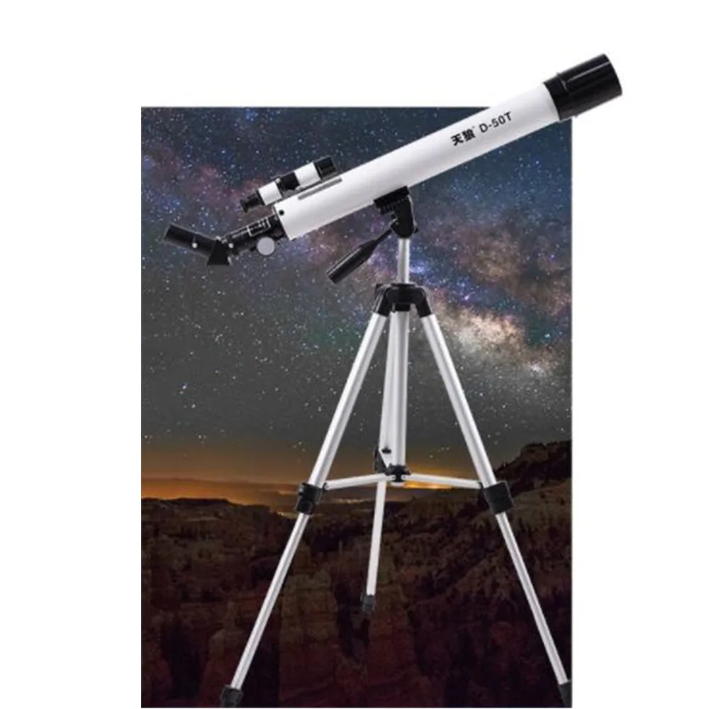 Tianlang Профессиональный студенческий пуффер D-50T рефракционный астрономический телескоп HD высокой четкости портативный