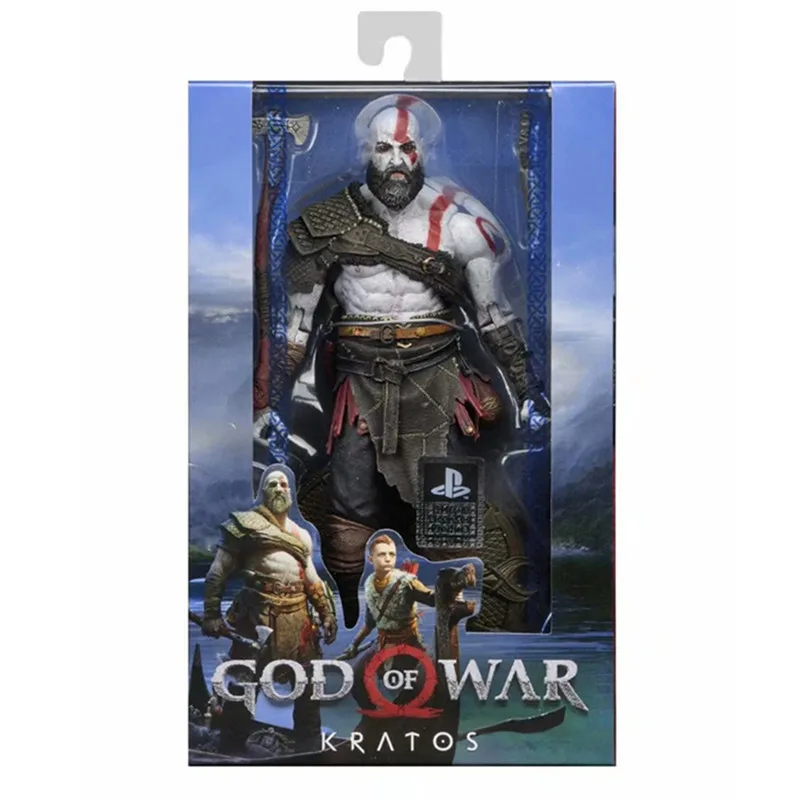 God of War 4 Kratos фигурки NECA Официальный ПВХ фигурка Коллекционная модель игрушки