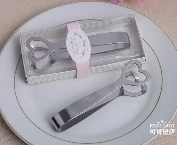 

Щипцы в форме сердца из нержавеющей стали, подарочные зажимы в форме сердца, для свадьбы, вечеринки