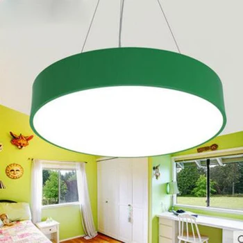 

Modern minimalist color chandelier children kindergarten children 's clothing store creative personality led cartoon chandeliers