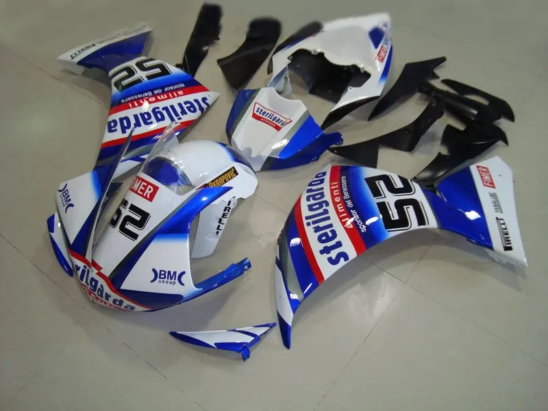 Гоночная версия мотоцикла обтекатель комплект для YAMAHA YZFR1 09 10 11 12 YZF R1 YZF1000 2009 2012